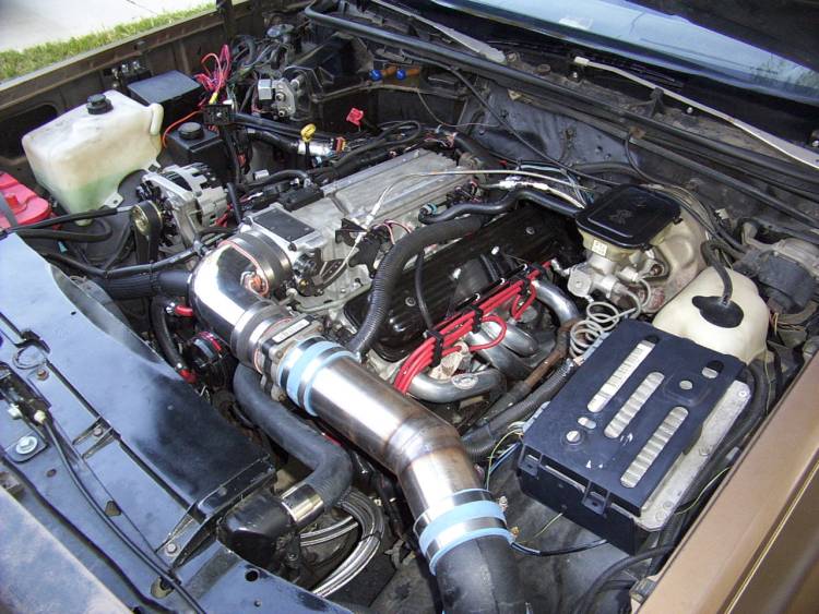LT1 Motor w/ windage tray and oil pump installed