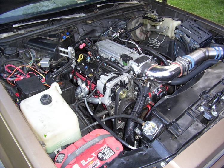LT1 Motor w/ windage tray and oil pump installed